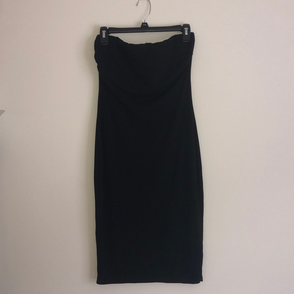 Fashion nova black tube dress
